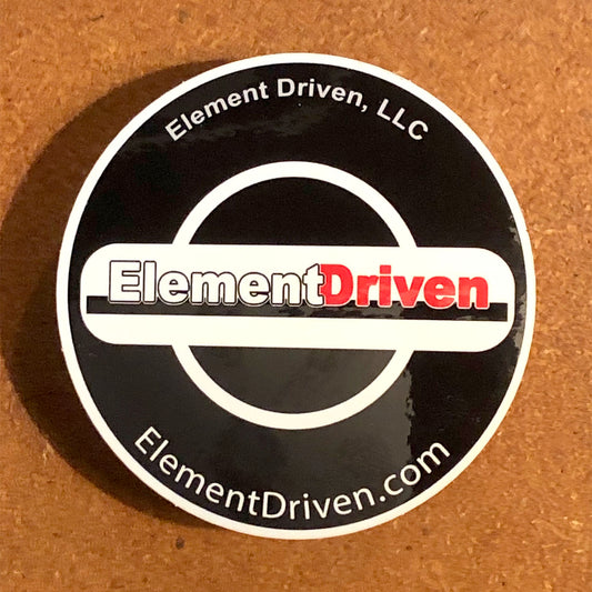 ElementDriven Roundie Window Sticker